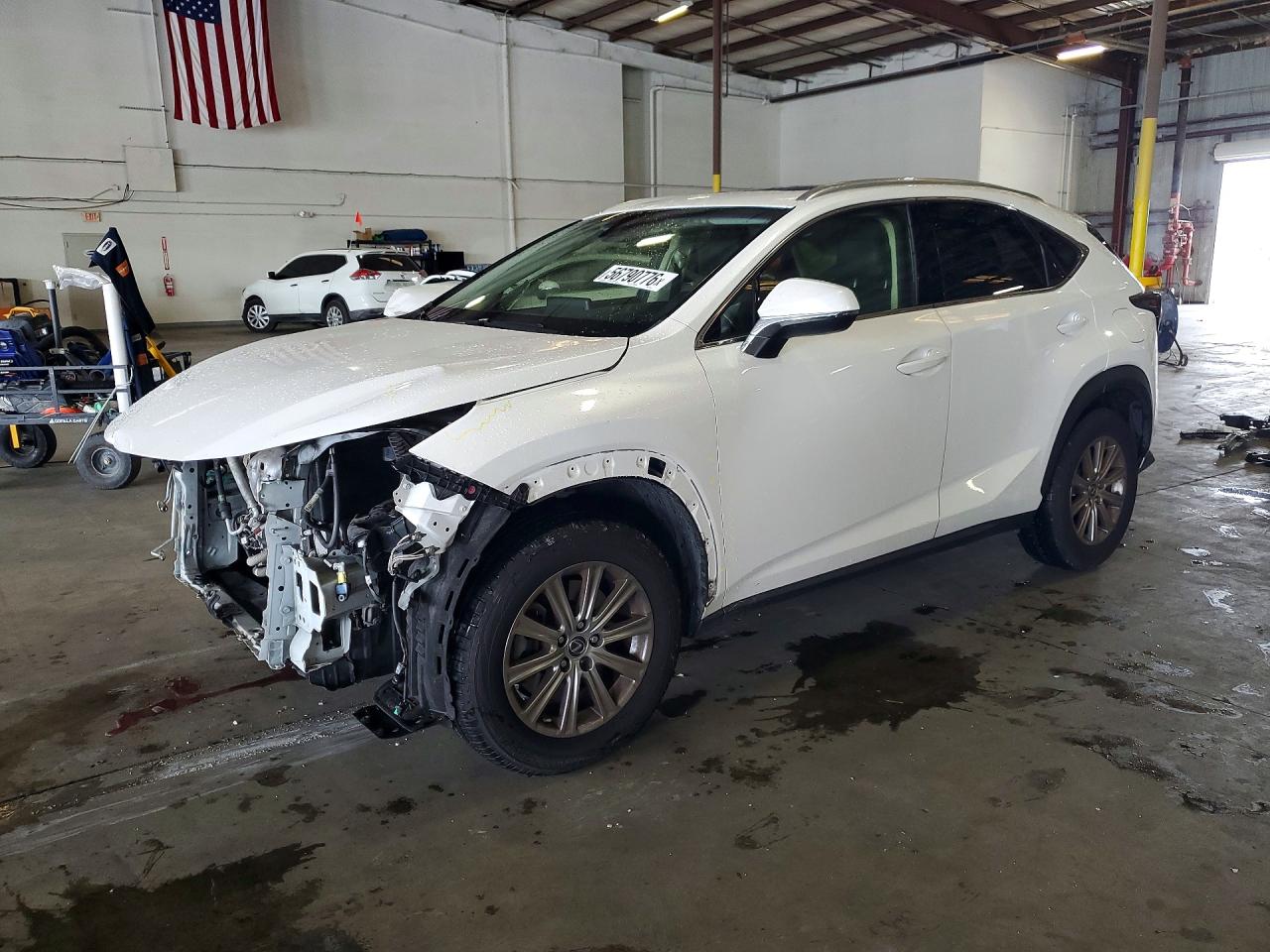 2019 Lexus NX 300, VIN JTJYARBZ4K2129721 — Front end