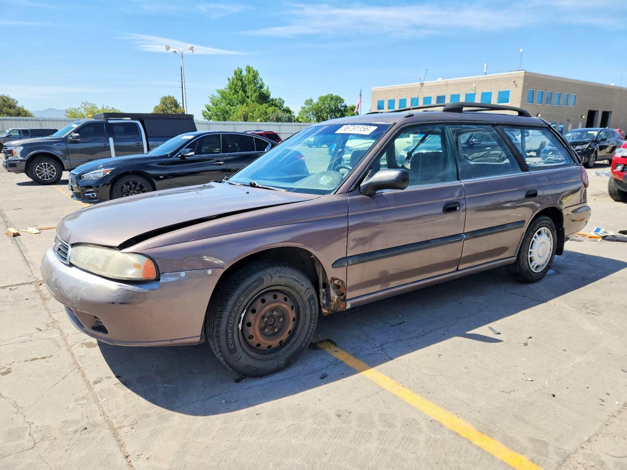 1996 Subaru Legacy L, VIN 4S3BK4356T7319643 — Зад