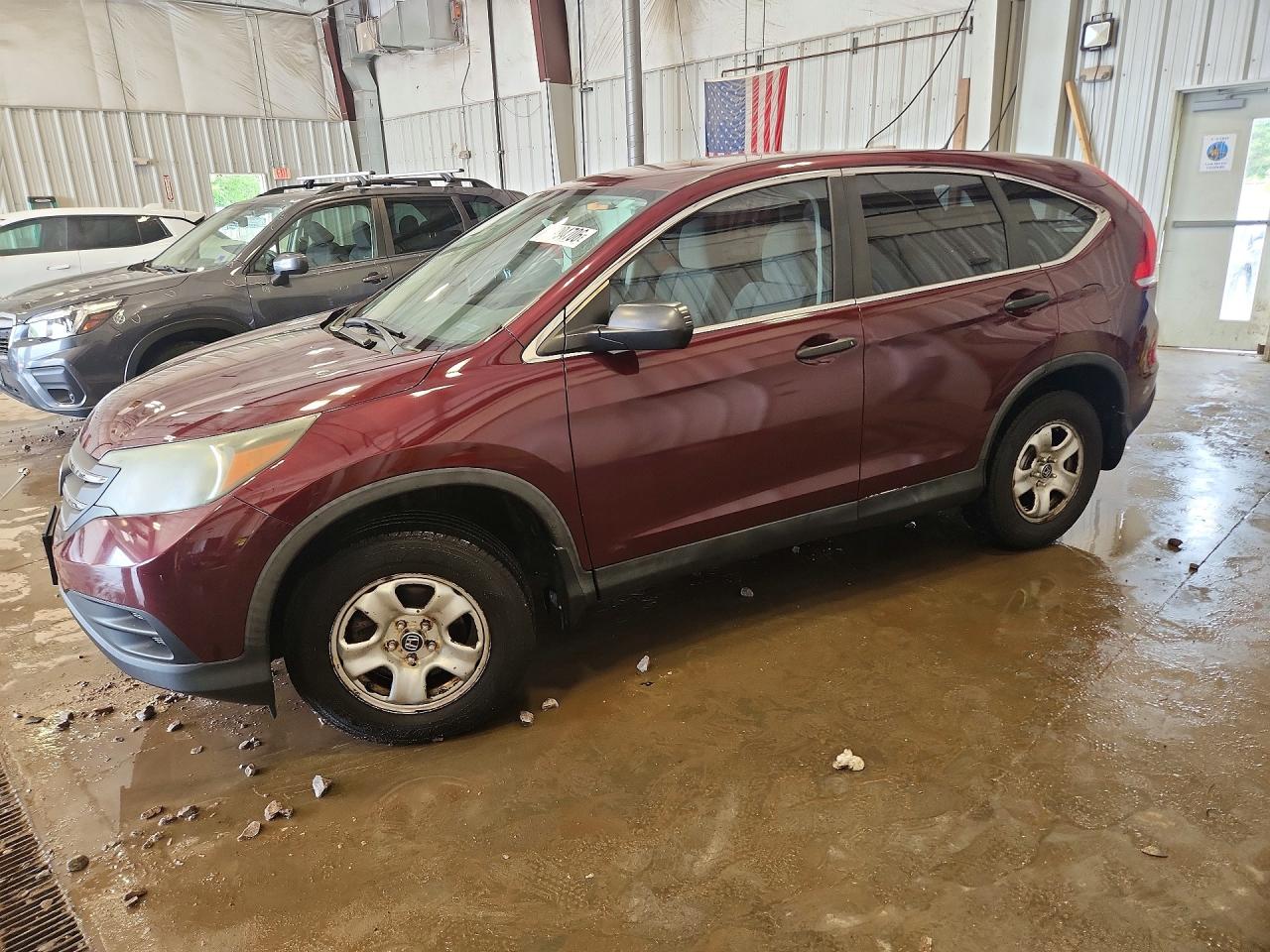 2013 Honda CR-V LX, VIN 5J6RM4H30DL041793 — Фото с аукциона 1 of 4