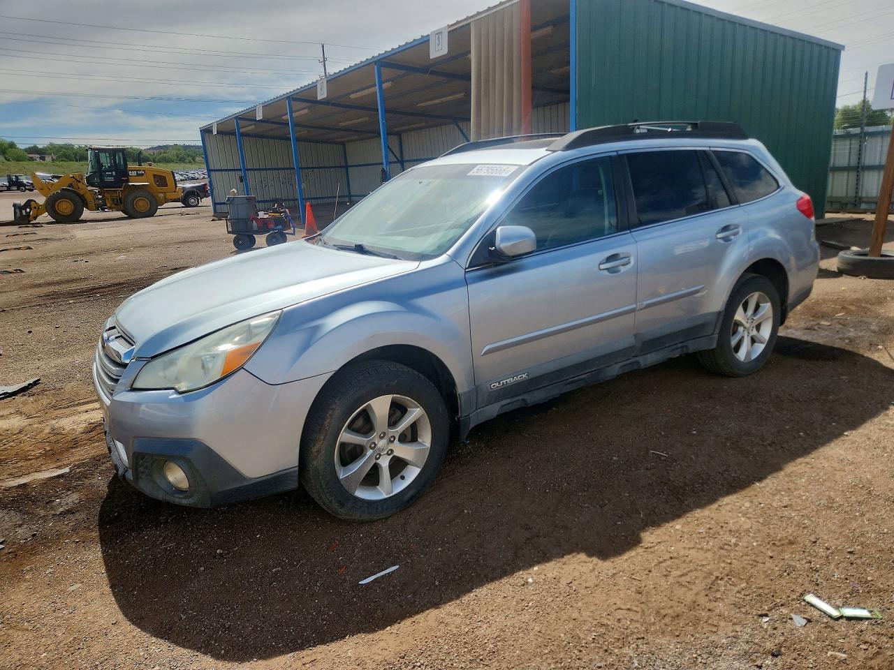 2013 Subaru Outback Limited, VIN 4S4BRCKC3D3212477 — Undercarriage