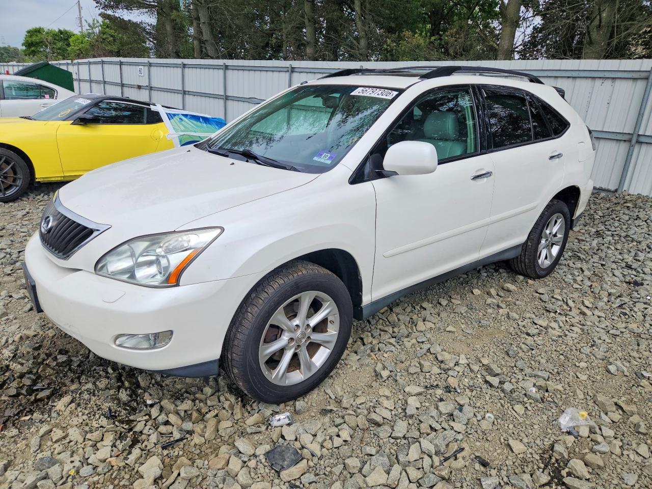 2009 Lexus RX 350, VIN 2T2HK31U09C127944 — Burn