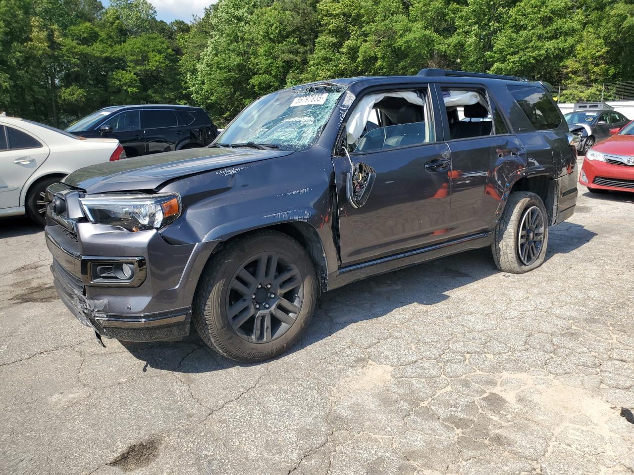 2019 Toyota 4Runner SR5, VIN JTEBU5JR9K5702004 — All over