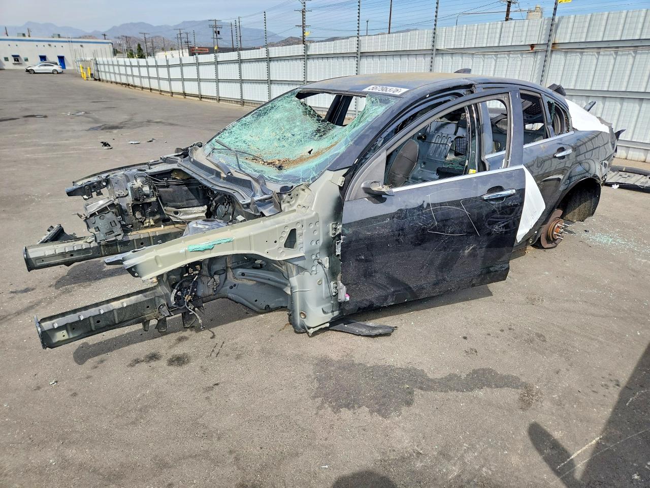 2015 Chevrolet SS, VIN 6G3F15RW2FL112191 — Vandalism