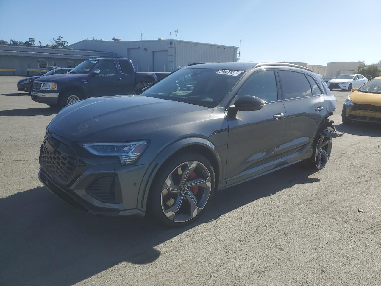 2024 Audi SQ8 E-Tron, VIN WA16CBGE3RB054953 — Rear end