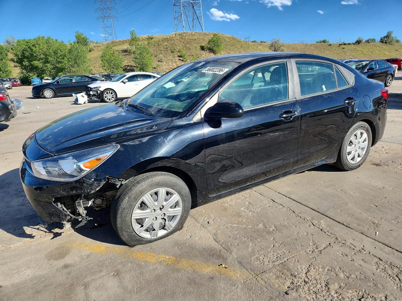 2023 Kia Rio S, VIN 3KPA24AD0PE554373 — Front end