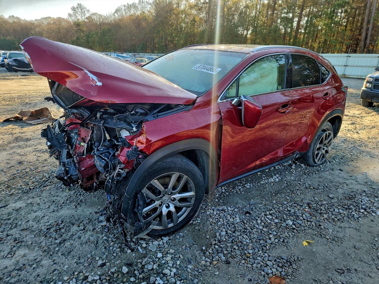 2015 Lexus NX 200t, VIN JTJBARBZ5F2014556 — Front end