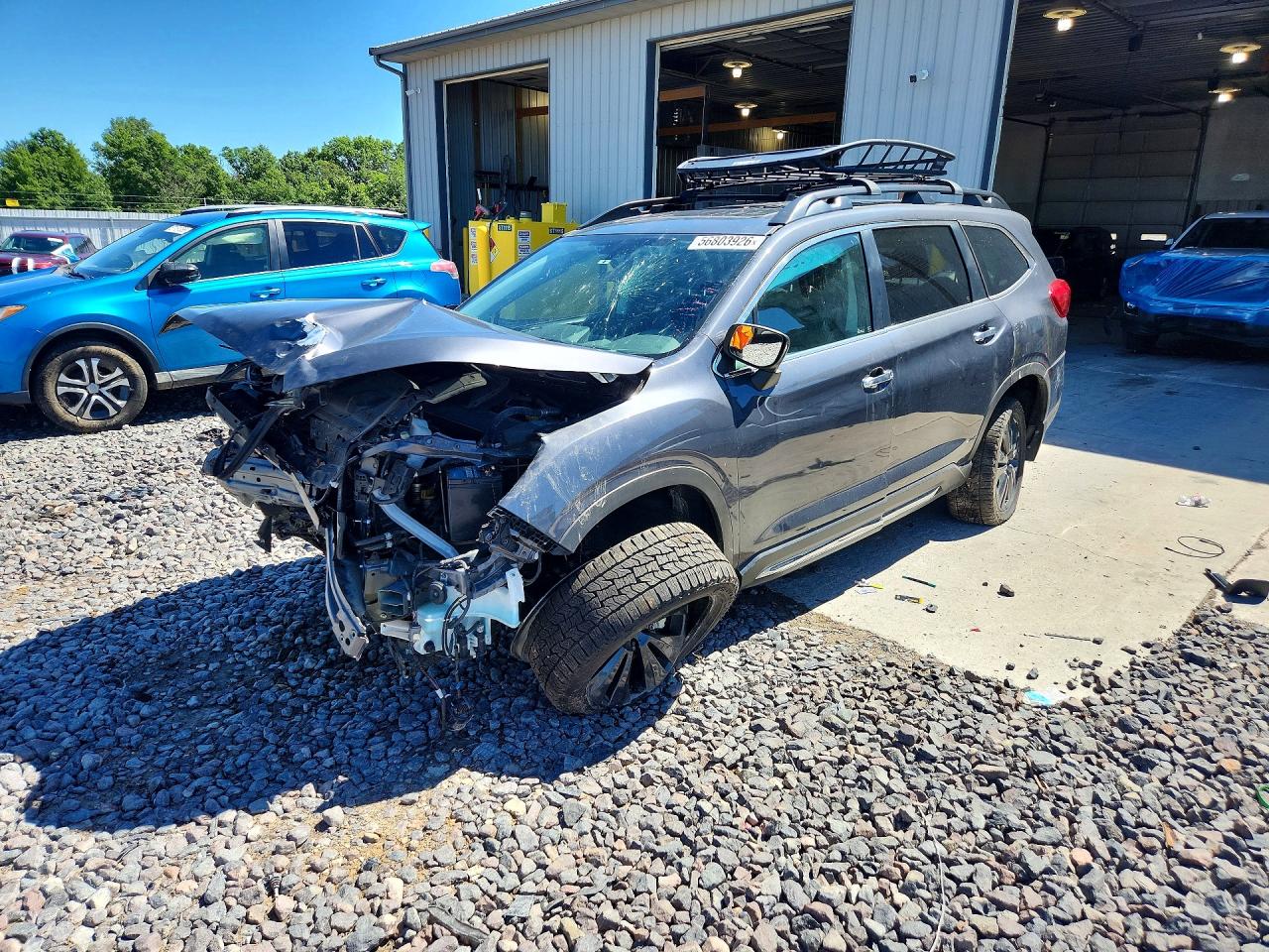 2021 Subaru Ascent Touring, VIN 4S4WMARDXM3419273 — Front end