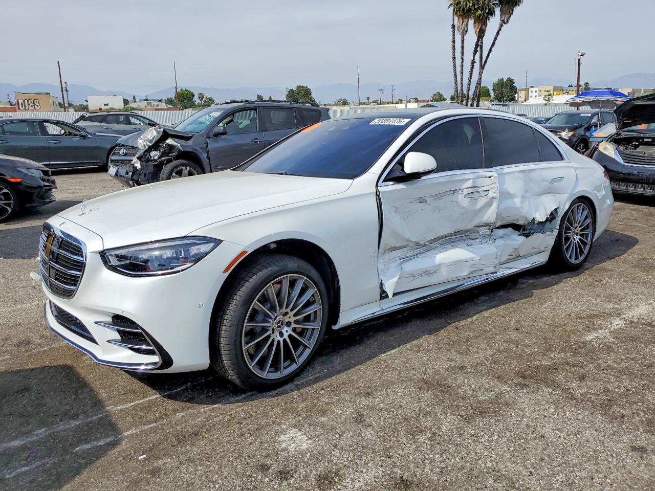 2026 Mercedes-Benz S 580, VIN W1K6G7GBXTA355168 — Side