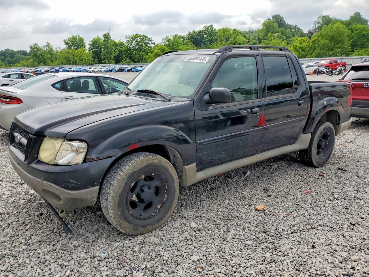 2003 Ford Explorer Sport Trac XLS, VIN 1FMZU77EX3UC41269 — Front end