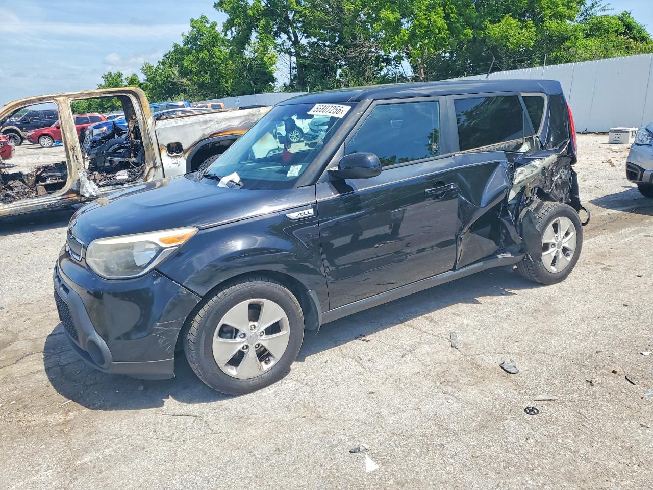 2015 Kia Soul, VIN KNDJN2A22F7792461 — Side