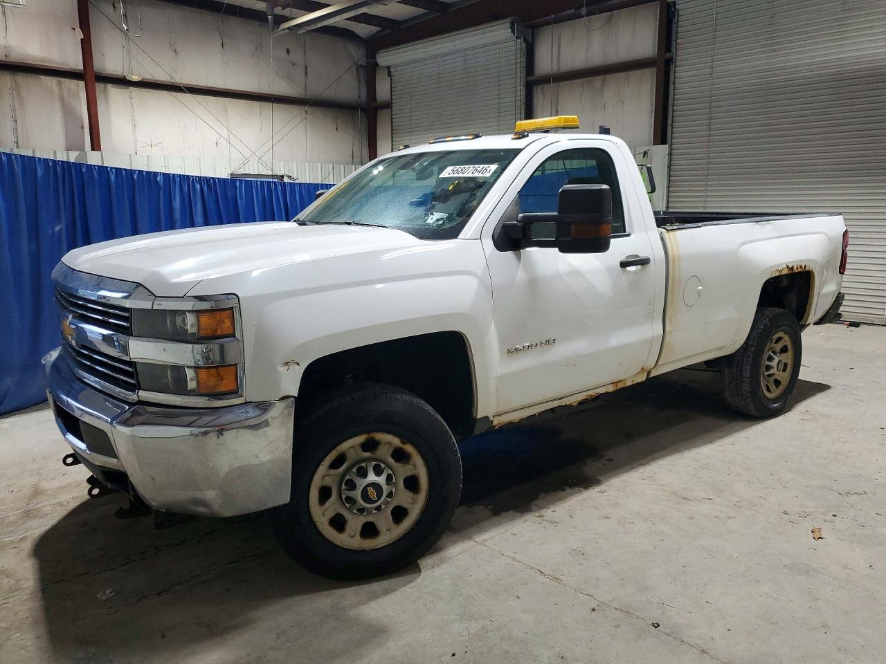 2015 Chevrolet Silverado 3500HD Work Truck, VIN 1GC0KYEG9FZ551935 — Зад