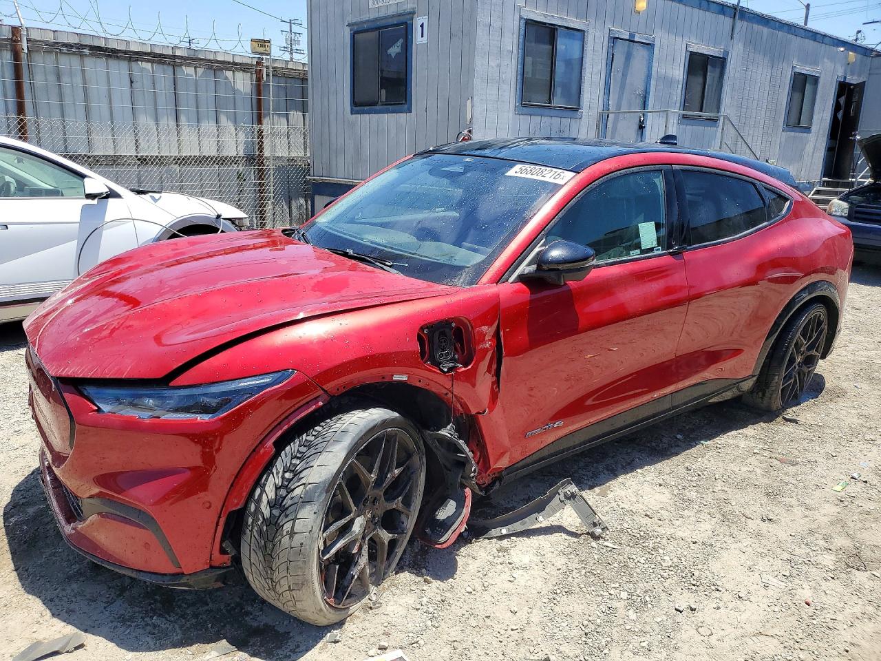 2021 Ford Mustang Mach-E Premium, VIN 3FMTK3SS9MMA02075 — Front end