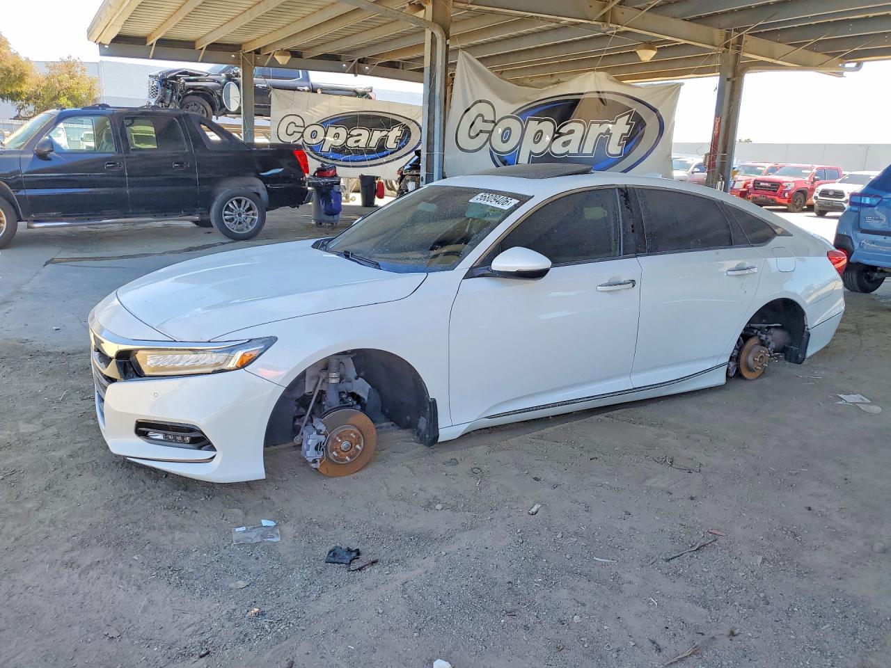 2020 Honda Accord Touring, VIN 1HGCV2F95LA030188 — Stripped