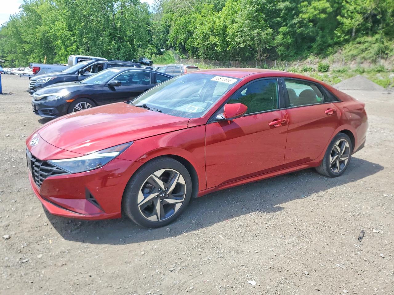 2023 Hyundai Elantra SEL, VIN KMHLS4AG8PU617946 — Rear end