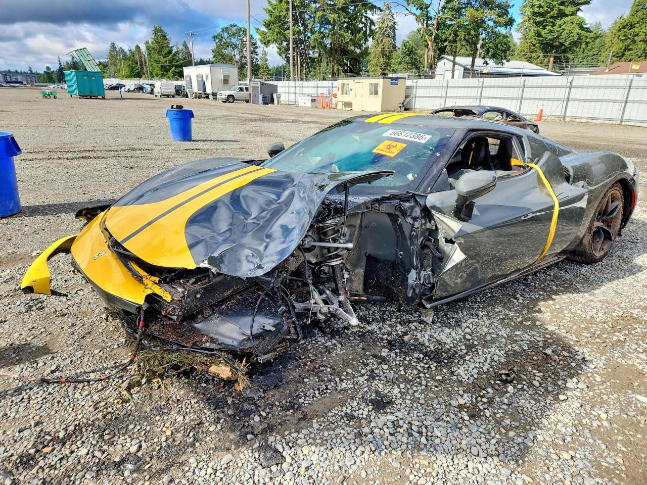 2023 Ferrari 296, VIN ZFF99SLAXP0291115 — Front end
