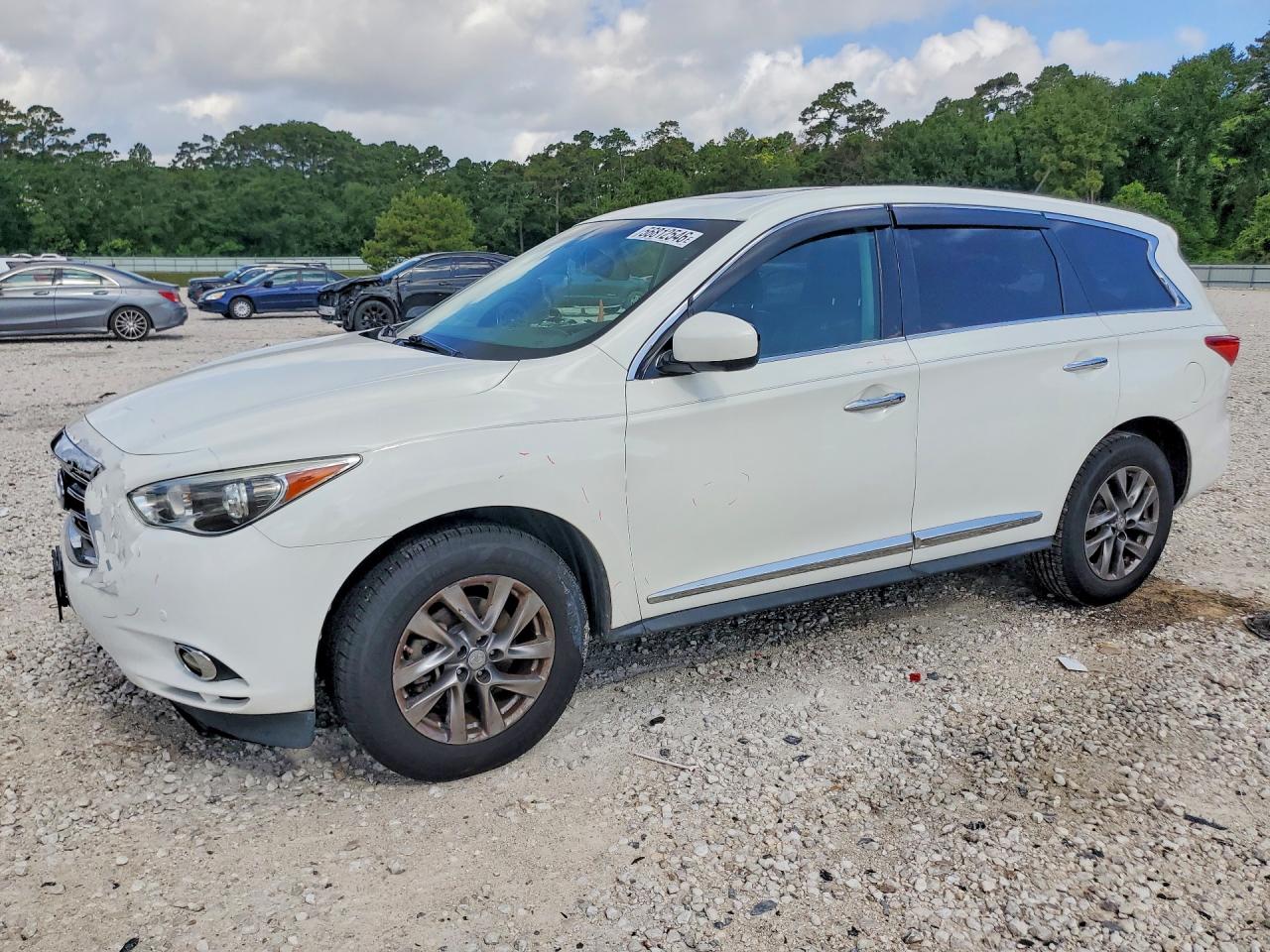 2013 Infiniti JX35, VIN 5N1AL0MM4DC327431 — Water / flood