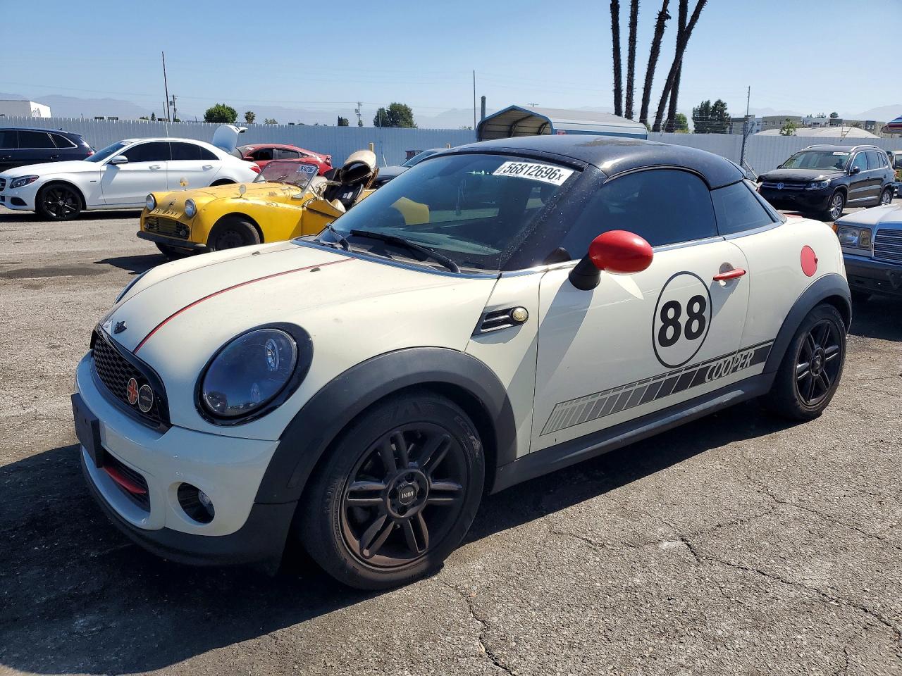 2014 MINI Coupe, VIN WMWSX1C51ET508028 — Rear end