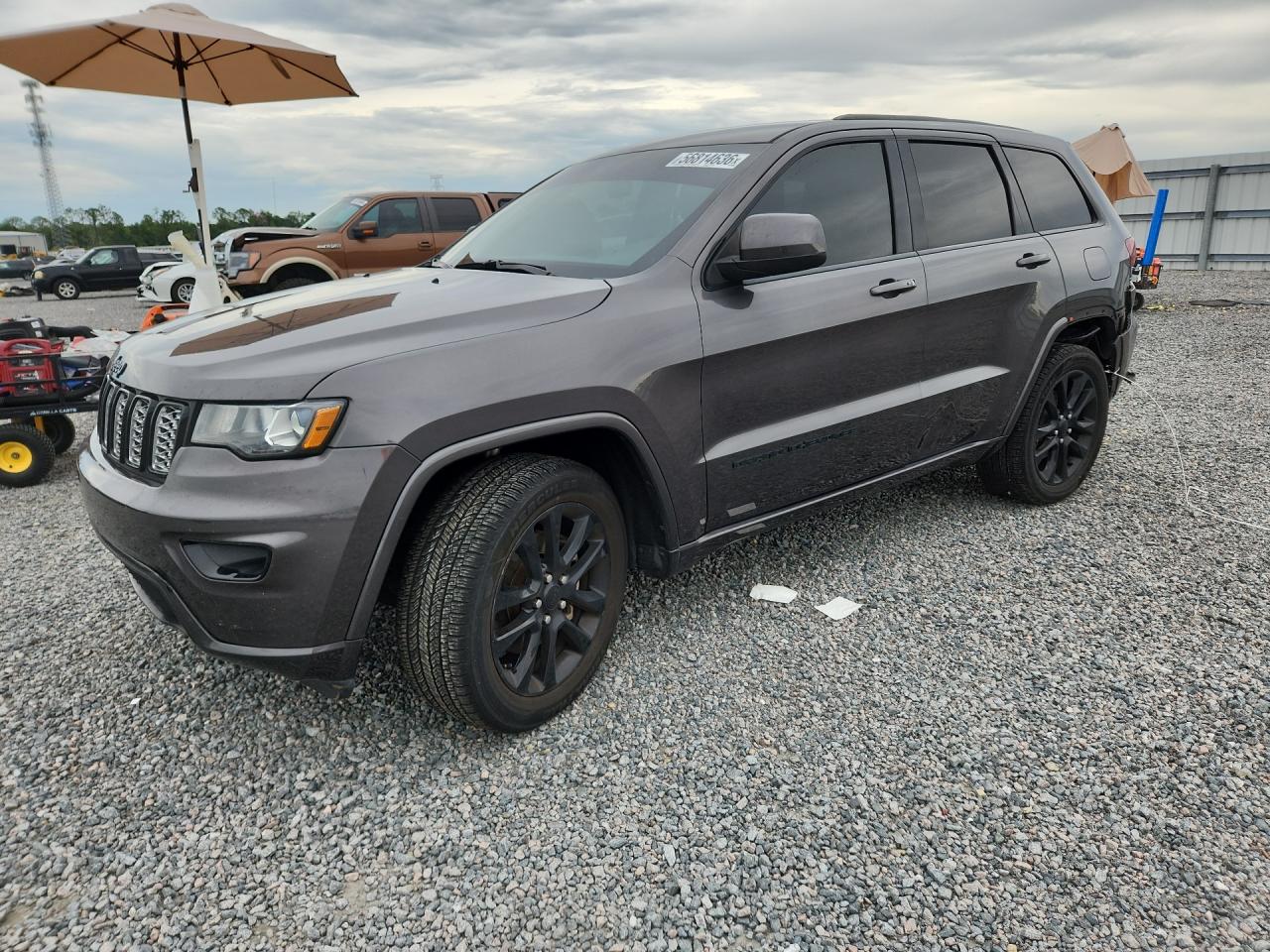 2021 Jeep Grand Cherokee Laredo X, VIN 1C4RJEAGXMC539193 — Rear end
