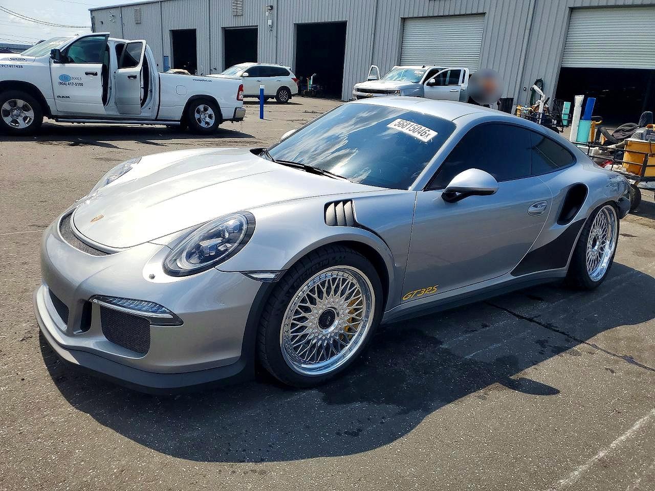2016 Porsche 911 GT3 RS, VIN WP0AF2A99GS192917 — Rear end