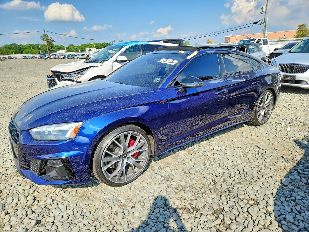 2025 Audi A5 Sportback S line Premium Plus, VIN WAUFACF59SA018146 — Вода / потоп