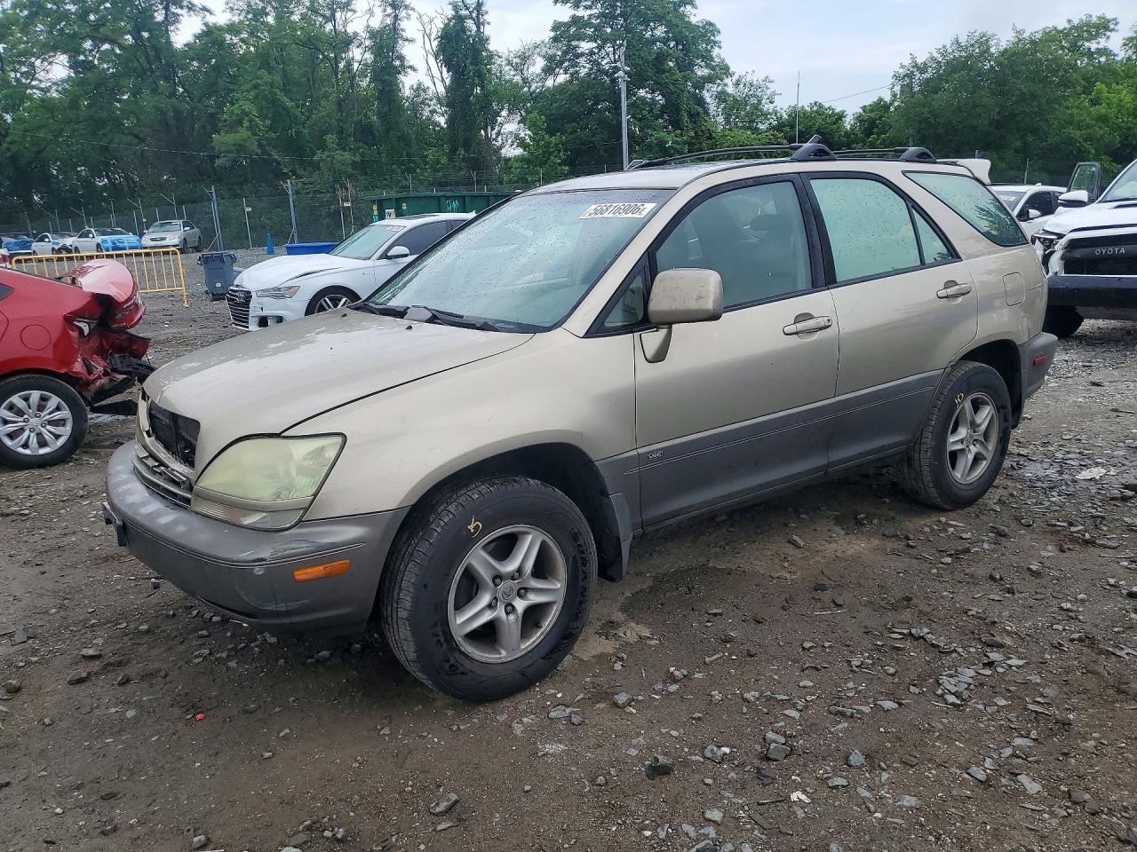 2003 Lexus RX 300, VIN JTJHF10U330293730 — Перед