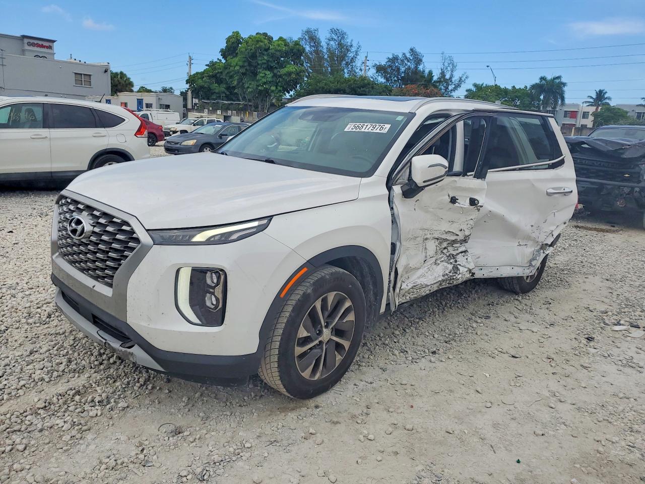 2021 Hyundai Palisade SEL, VIN KM8R24HE3MU277390 — Side