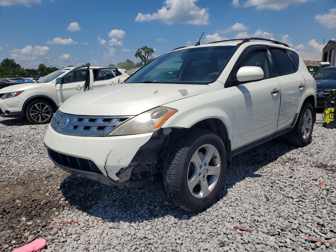 2004 Nissan Murano SE, VIN JN8AZ08T14W222904 — Front end