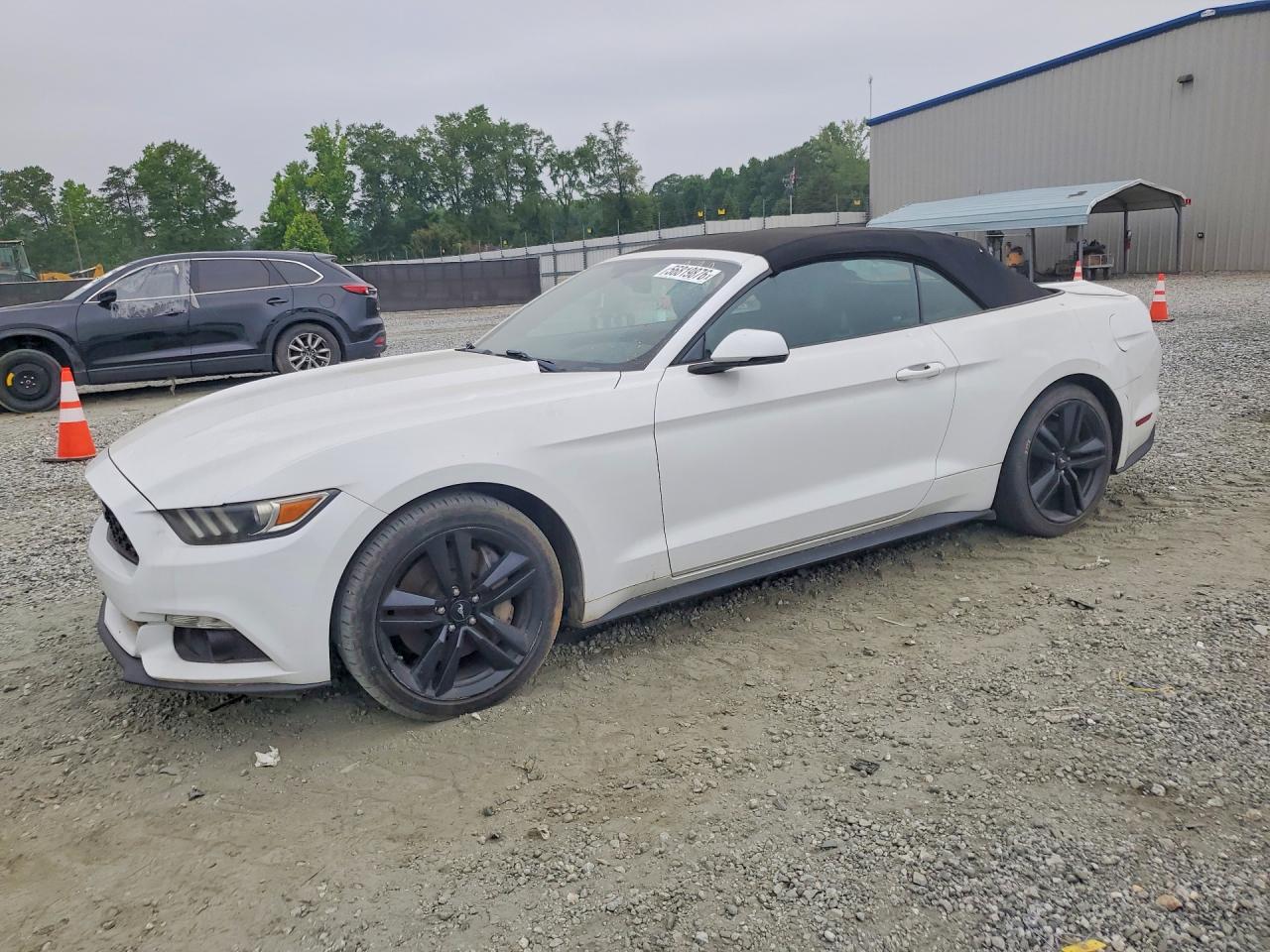2015 Ford Mustang EcoBoost Premium, VIN 1FATP8UH0F5429339 — Rear end
