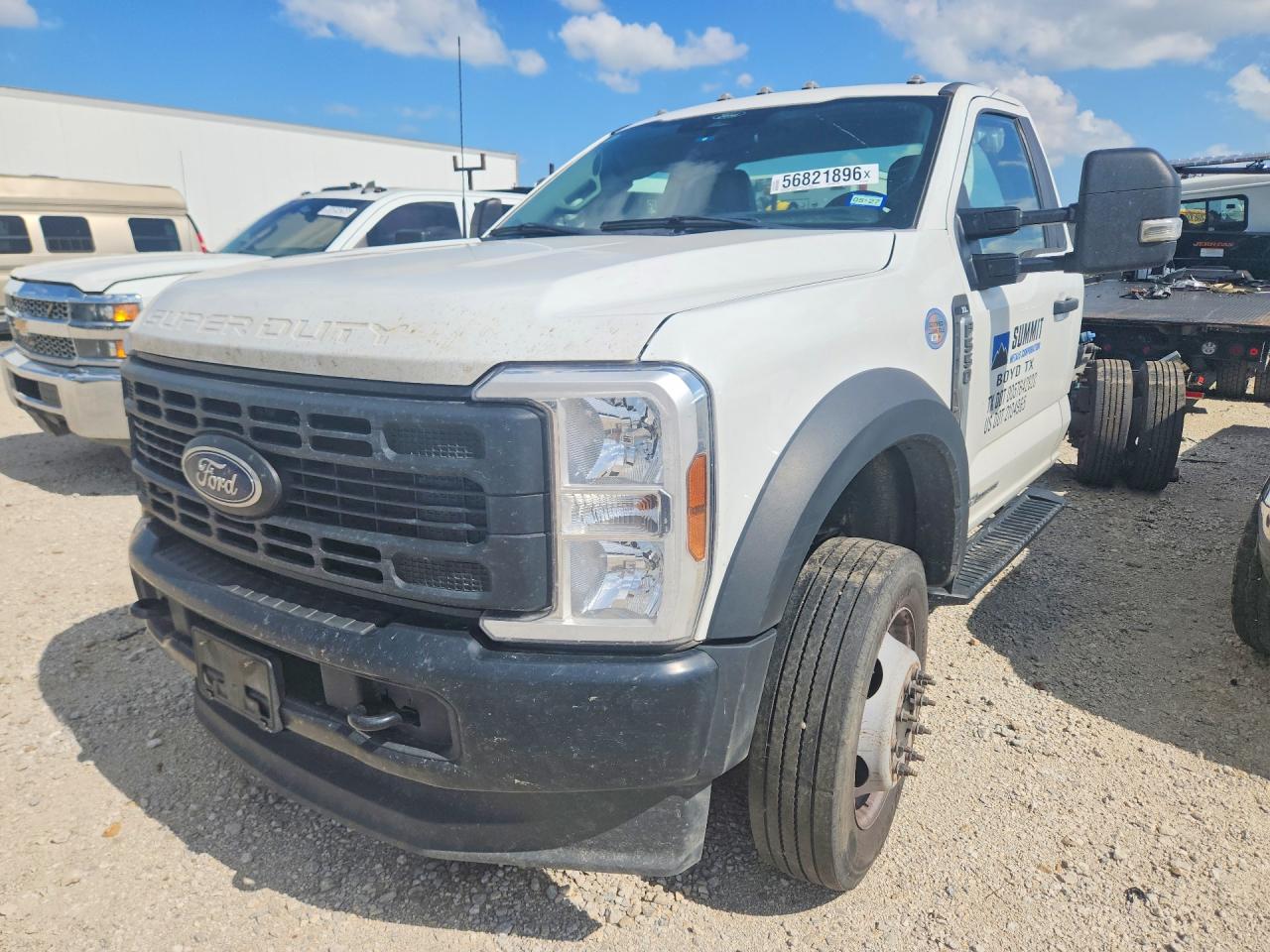 2024 Ford F-550 XL, VIN 1FDUF5GT3RDA17695 — Rear end