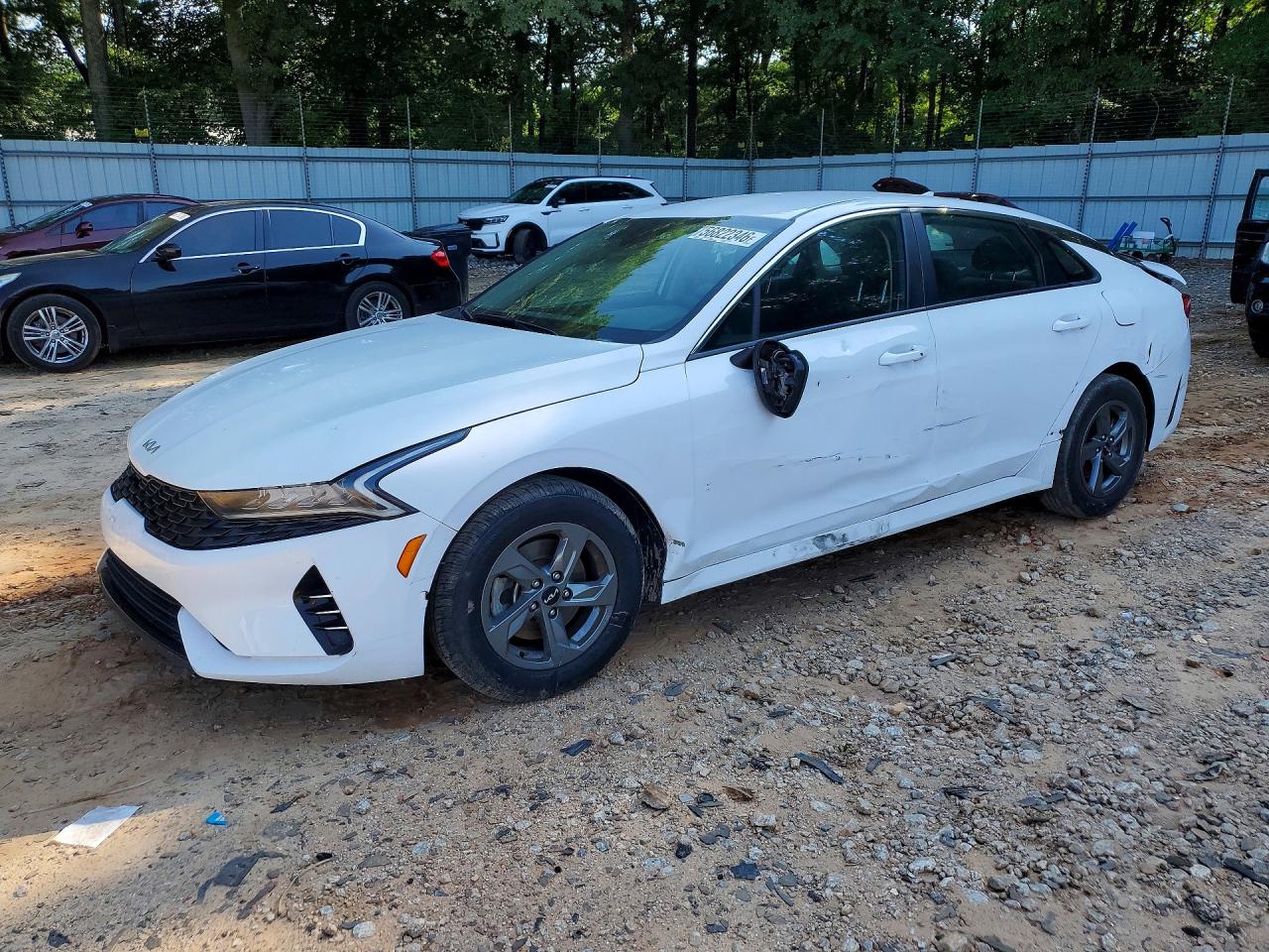 2023 Kia K5 LXS, VIN 5XXG14J23PG185799 — Rear end