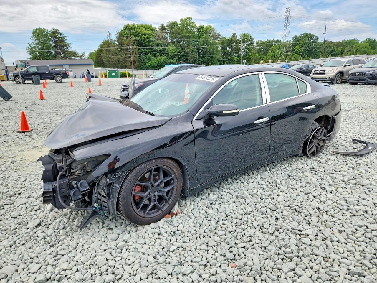 2012 Nissan Maxima SV, VIN 1N4AA5AP9CC808138 — Перед