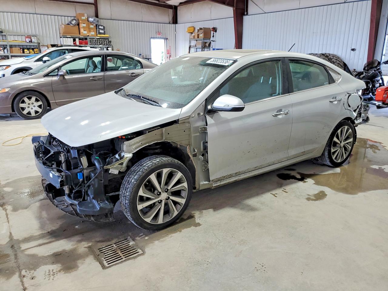 2021 Hyundai Accent Limited, VIN 3KPC34A68ME135612 — Front end