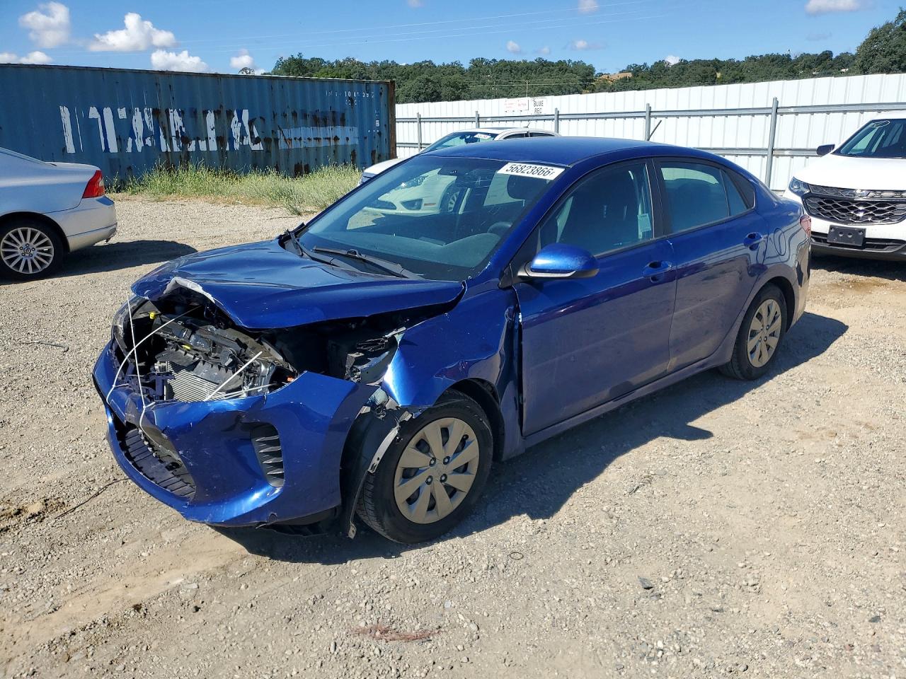 2020 Kia Rio S, VIN 3KPA24AD4LE312194 — Front end
