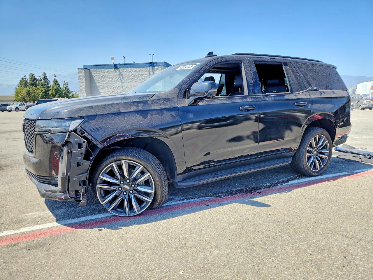 2023 Cadillac Escalade 4WD Sport, VIN 1GYS4EKL5PR545158 — Undercarriage