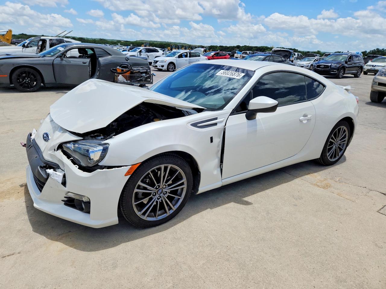 2014 Subaru BRZ Limited, VIN JF1ZCAC17E8605480 — Front end
