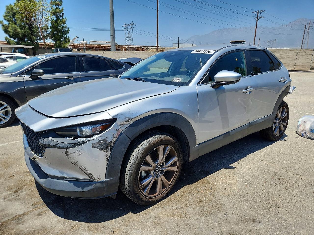 2021 Mazda CX-30 Select, VIN 3MVDMABL1MM228173 — Rear end