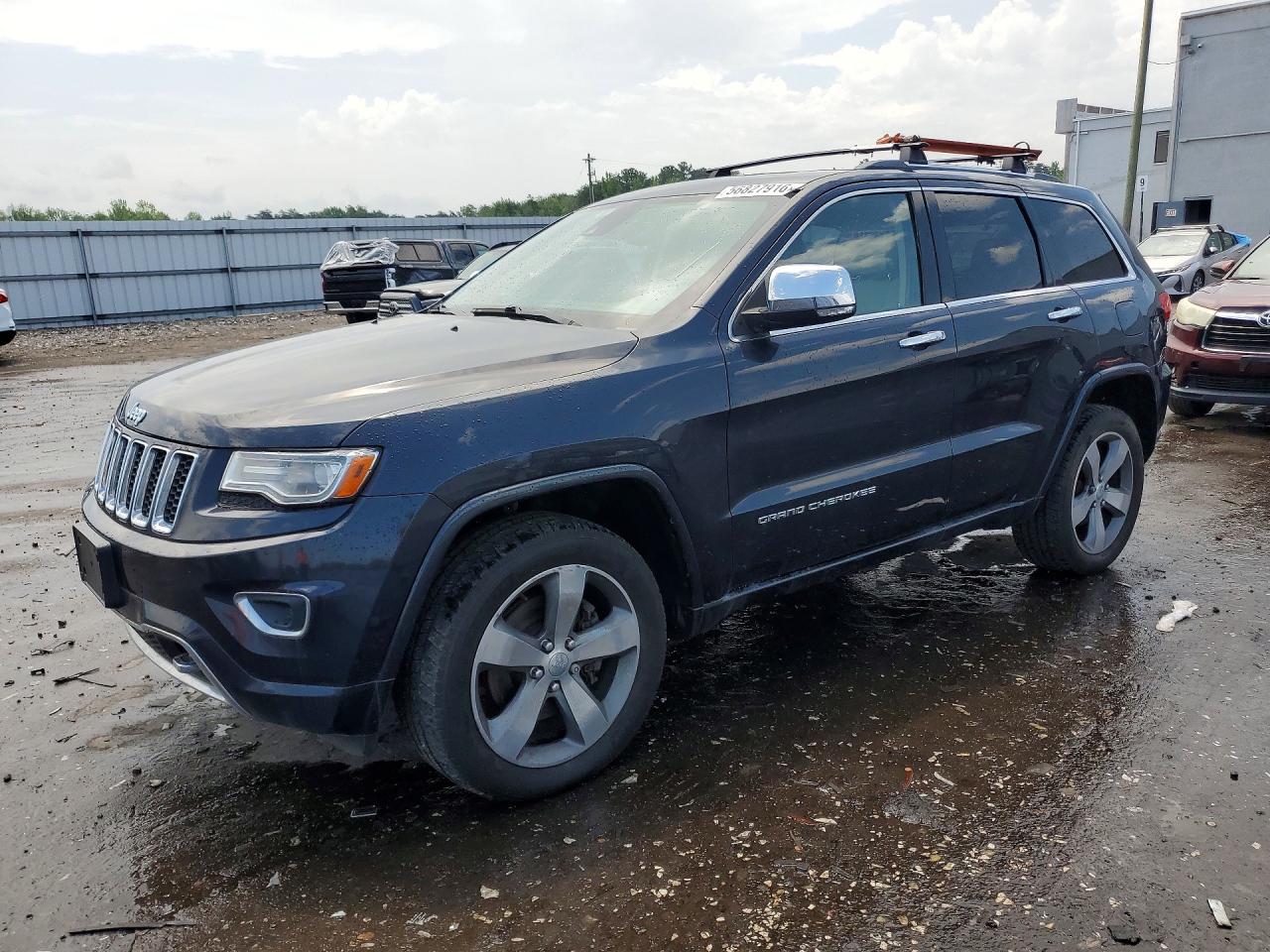 2014 Jeep Grand Cherokee Overland, VIN 1C4RJFCM4EC432571 — Normal wear
