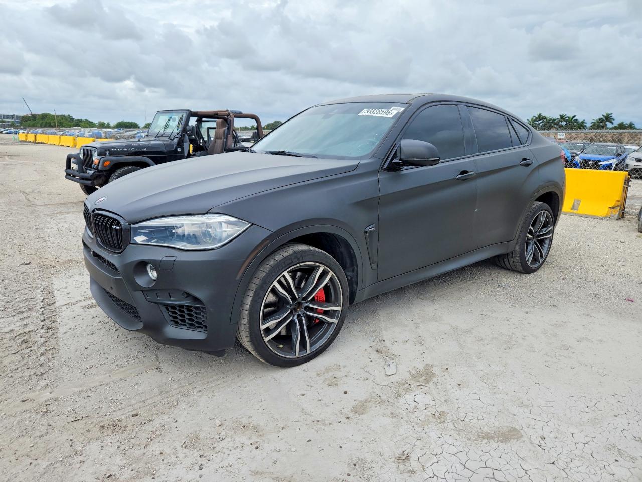2017 BMW X6 M, VIN 5YMKW8C34H0U72135 — Minor dents and scratches