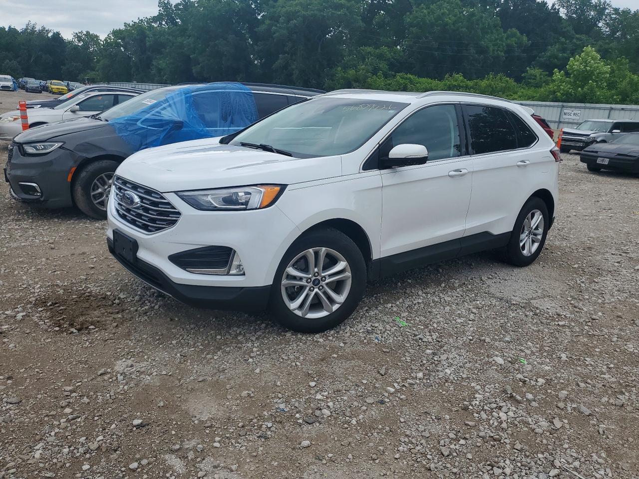 2019 Ford Edge SEL, VIN 2FMPK4J98KBB60685 — Hail