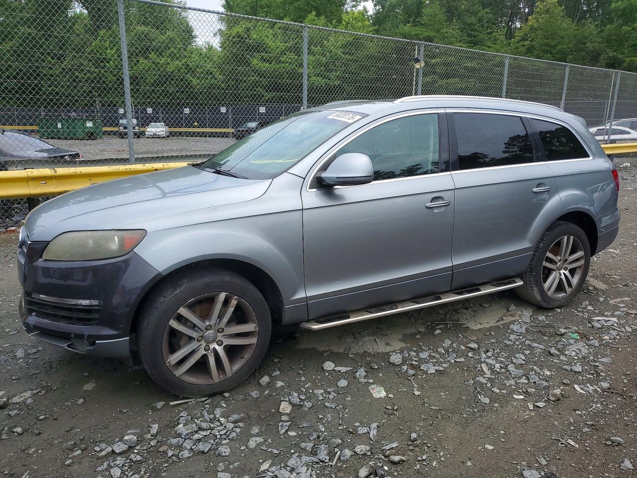 2009 Audi Q7, VIN WA1AY74L29D015268 — Механическое