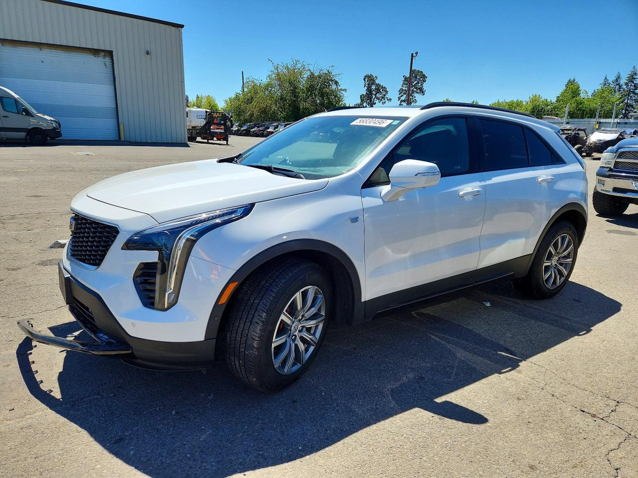 2021 Cadillac XT4 AWD Sport, VIN 1GYFZFR44MF001058 — Front end
