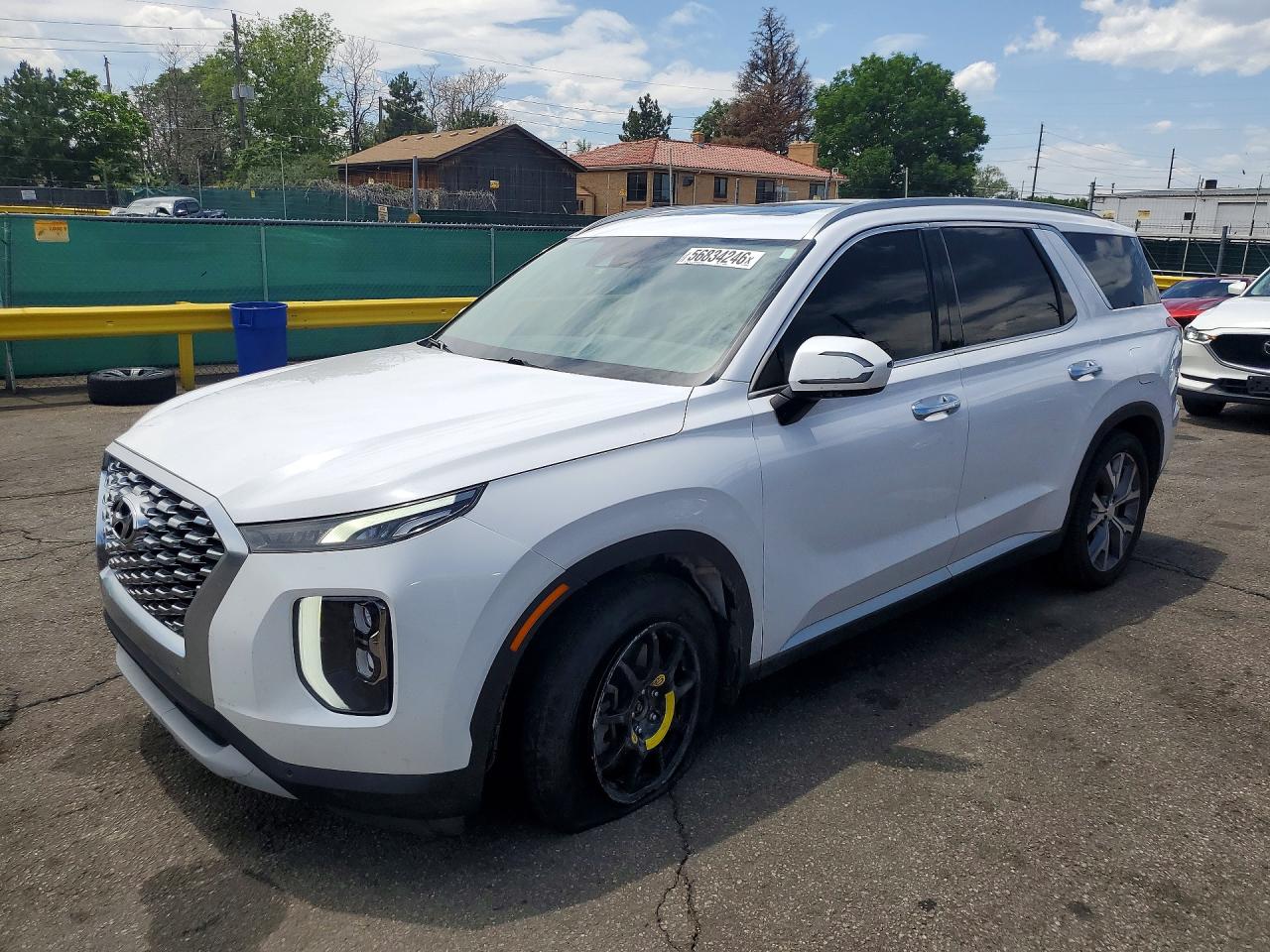 2020 Hyundai Palisade SEL, VIN KM8R4DHE0LU031325 — Front end