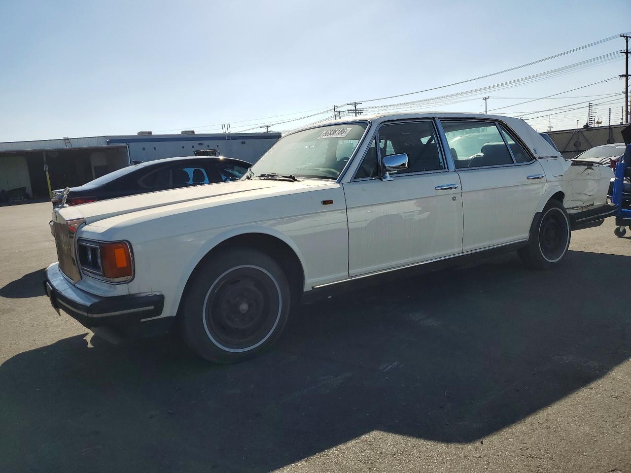 1987 Rolls-Royce Silver Spur, VIN SCAZN02A3HCX21820 — Зад