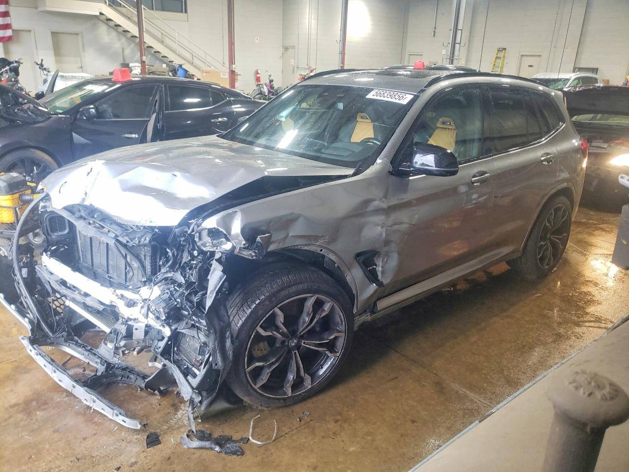 2020 BMW X3 M, VIN 5YMTS0C02L9B60040 — Front end