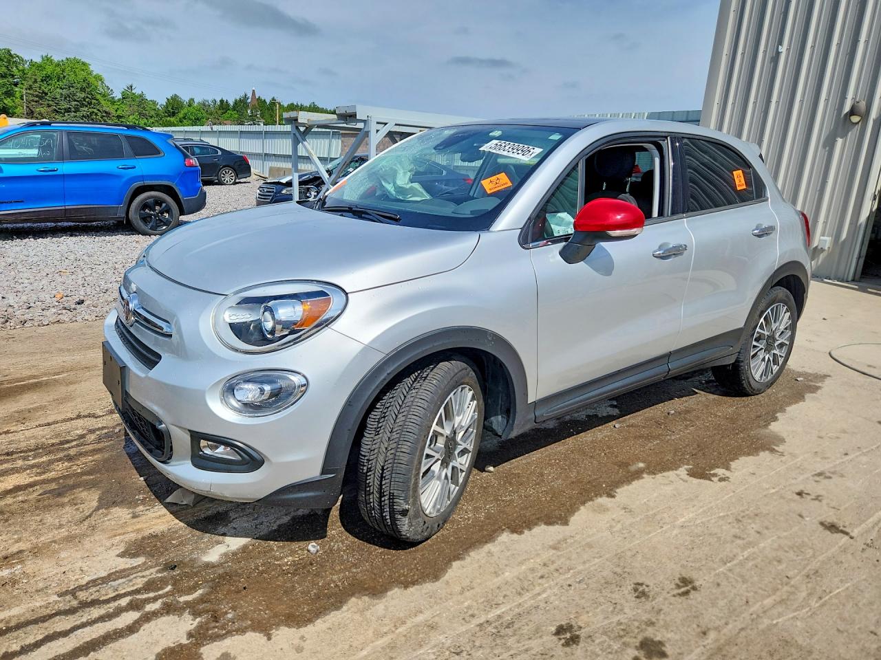 2018 FIAT 500X Lounge, VIN ZFBCFYDB5JP657118 — Перед