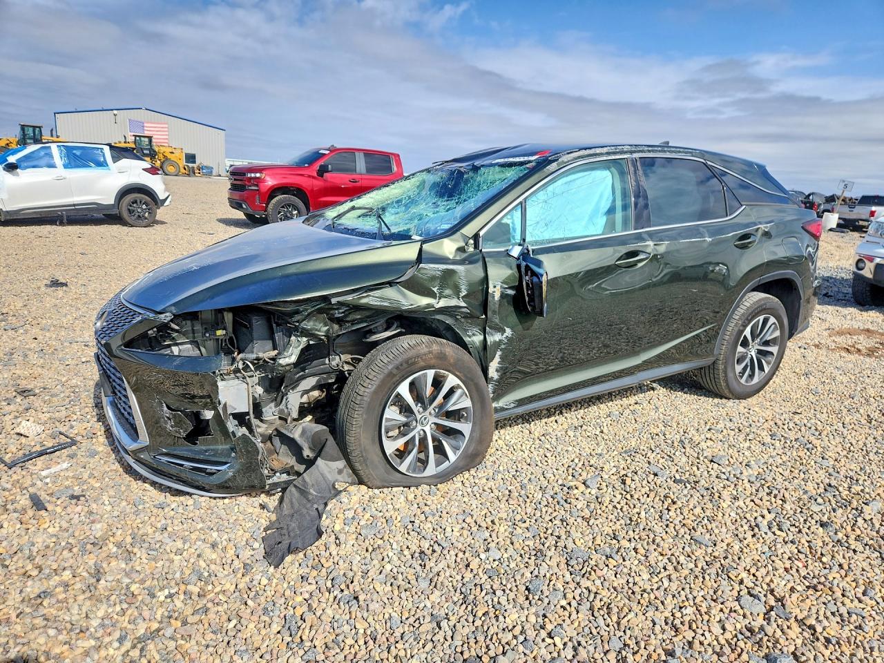 2021 Lexus RX 350, VIN 2T2AZMAA8MC214315 — Rollover