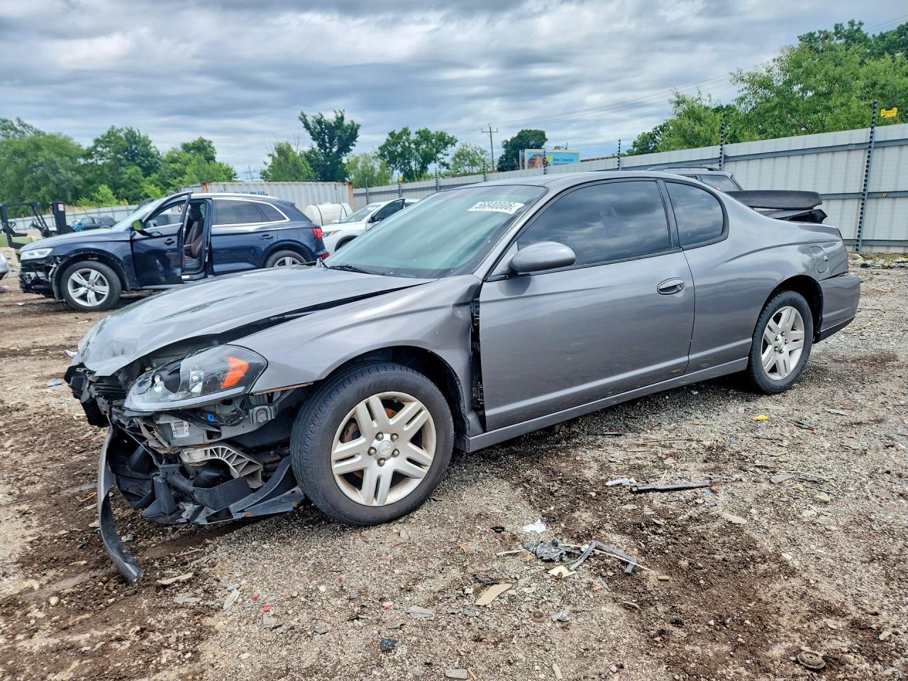 2007 Chevrolet Monte Carlo LT, VIN 2G1WK16K679277053 — Rear end
