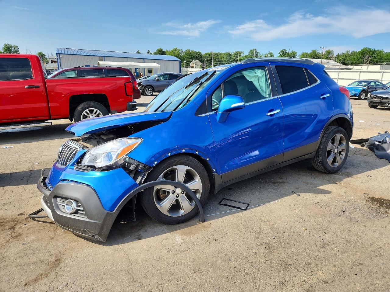 2014 Buick Encore Convenience, VIN KL4CJFSB3EB517617 — Front end