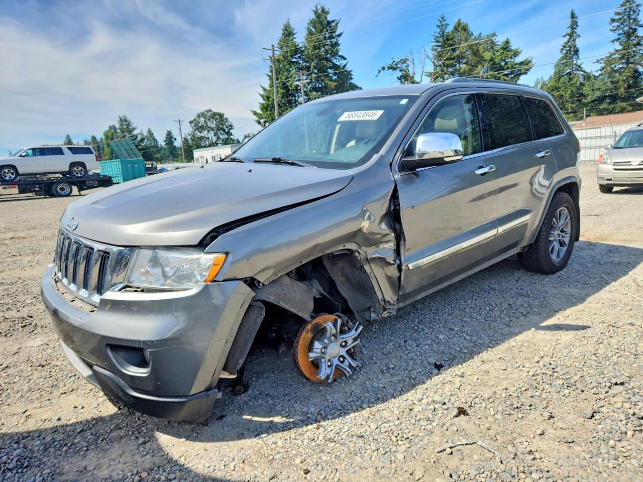 2011 Jeep Grand Cherokee Limited, VIN 1J4RR5GG3BC604375 — Undercarriage
