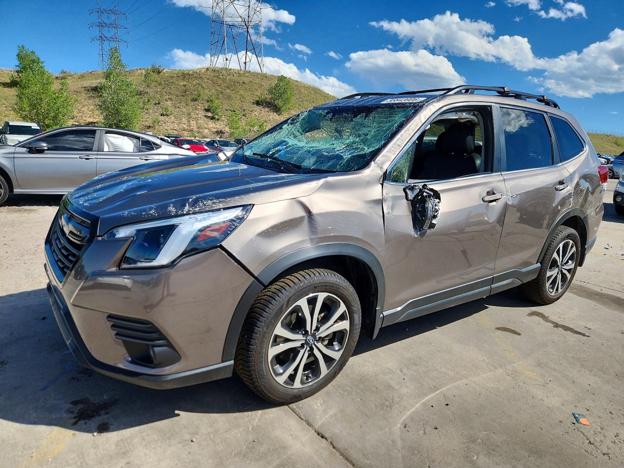 2022 Subaru Forester Limited, VIN JF2SKAPC7NH463580 — Rollover